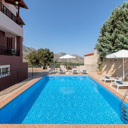 Villa Kermes Heated Pool Kournás Екстериор снимка