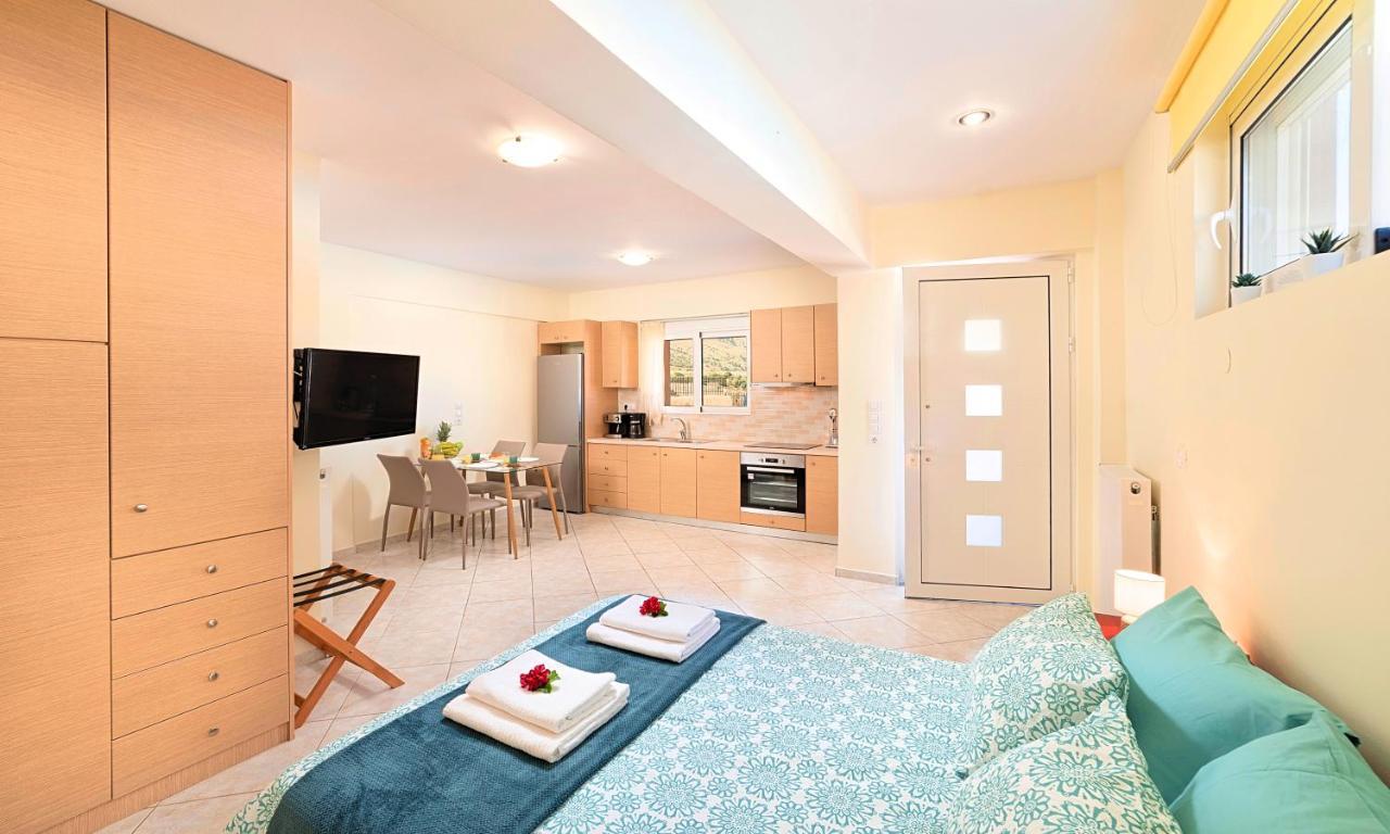 Villa Kermes Heated Pool Kournás Екстериор снимка