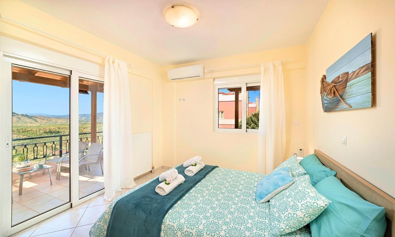 Villa Kermes Heated Pool Kournás Екстериор снимка